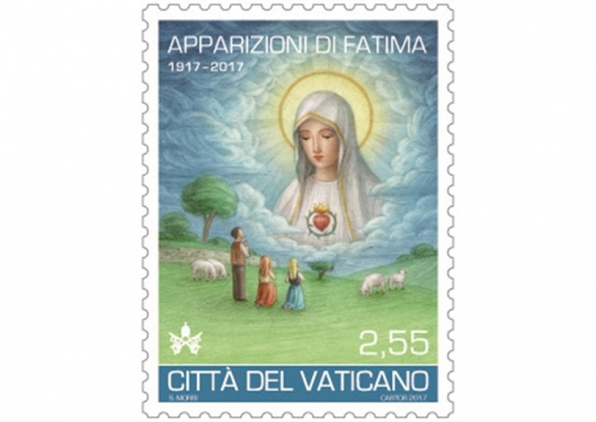 Vatican Phát Hành Tem Thư Kỷ Niệm 100 Năm Đức Mẹ Hiện Ra Tại Fatima