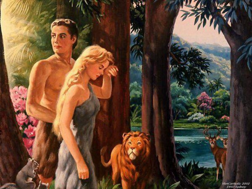 The story of Adam and Eve: